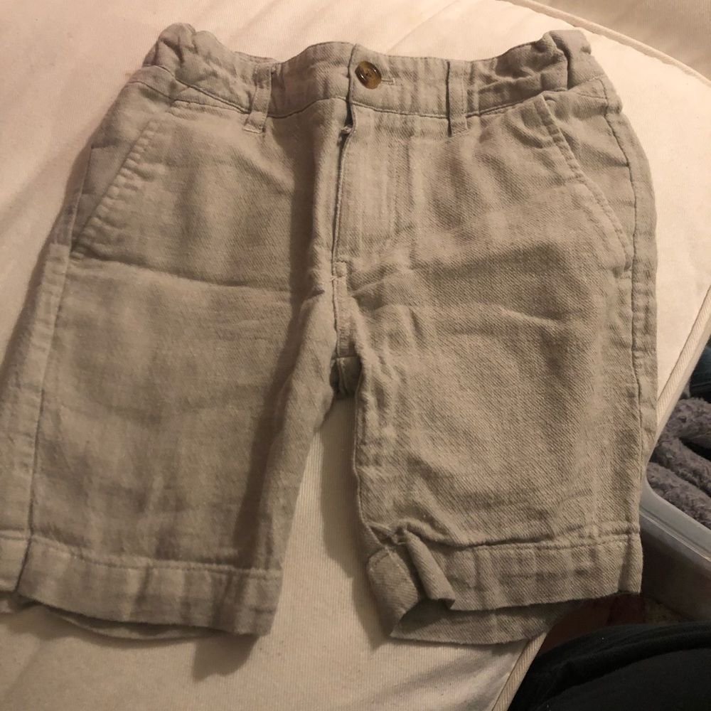 Boys linen shorts